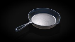 Iron frying pan