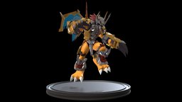 Digimon Wargreymon Amplified v2