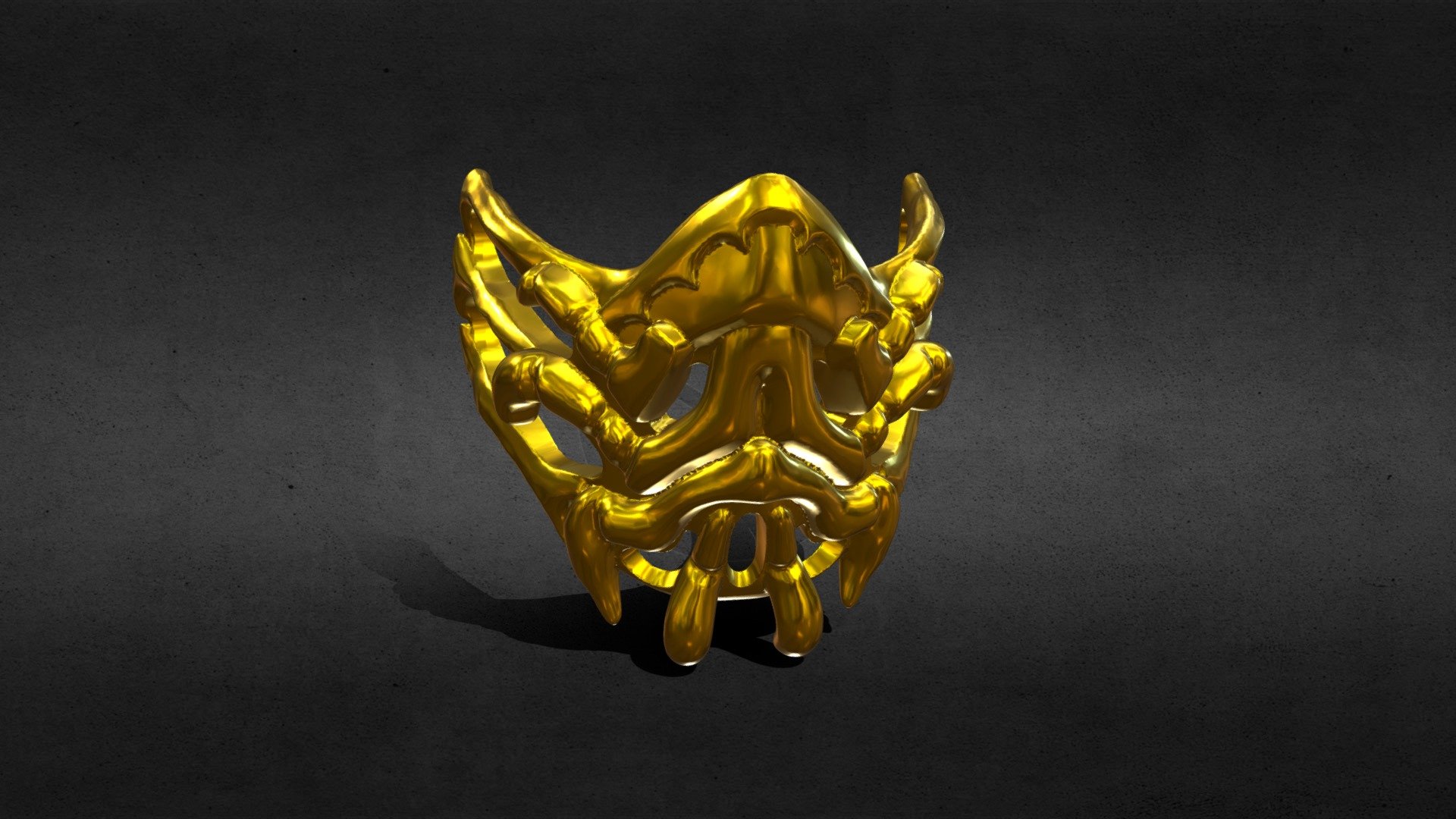 Quarantine Mask Scorpion Mask 3d model