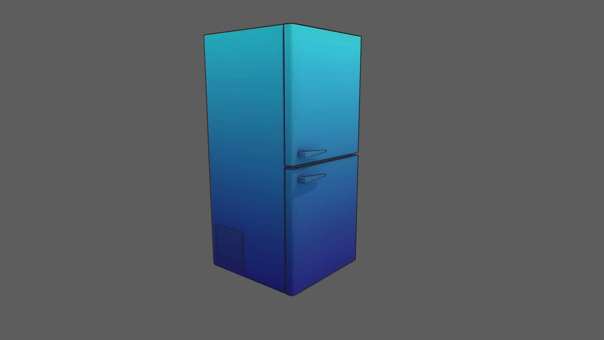 fridge 3d model