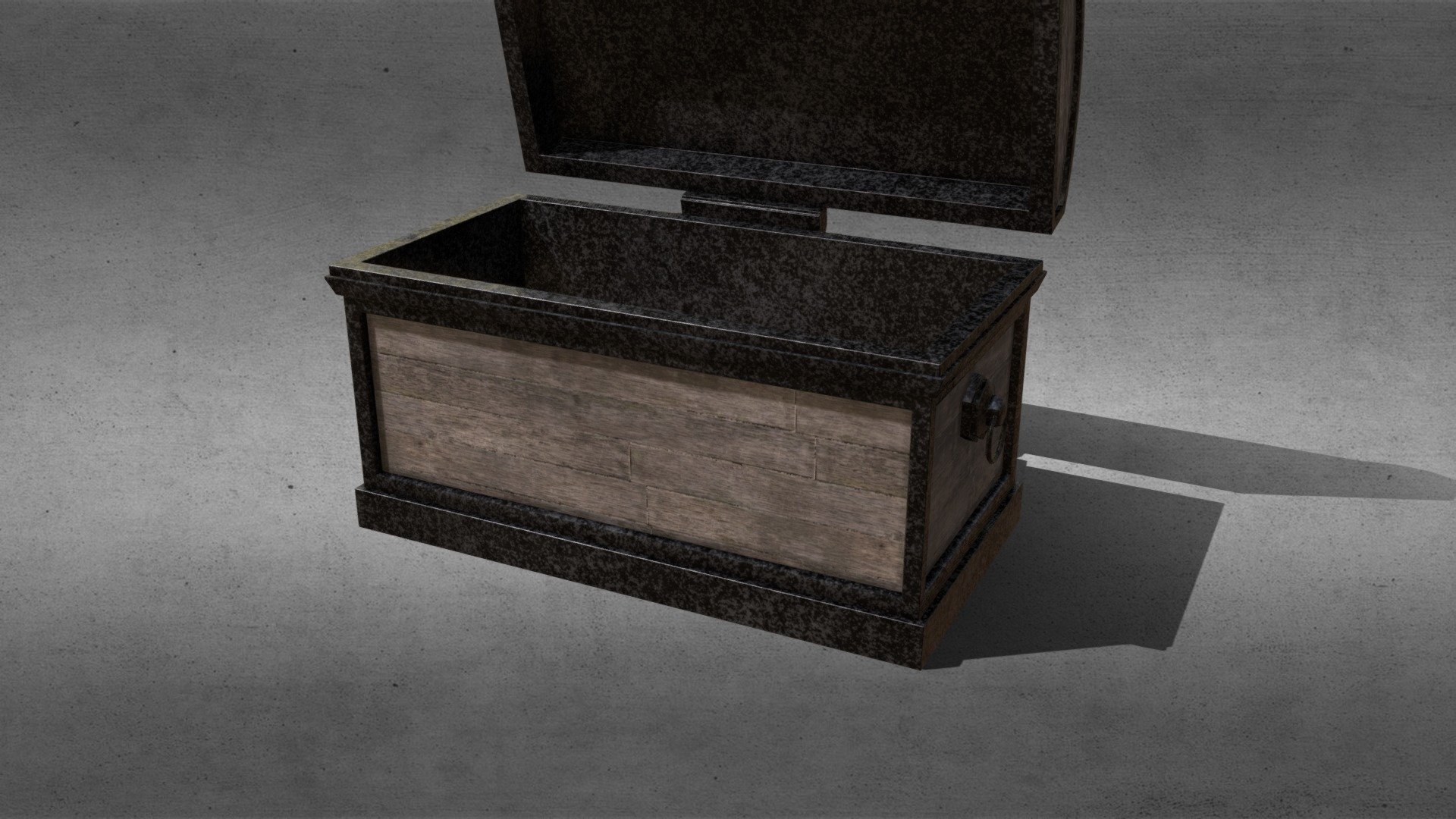 treasure chest 3d model