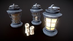 Stylized Oil Lamp