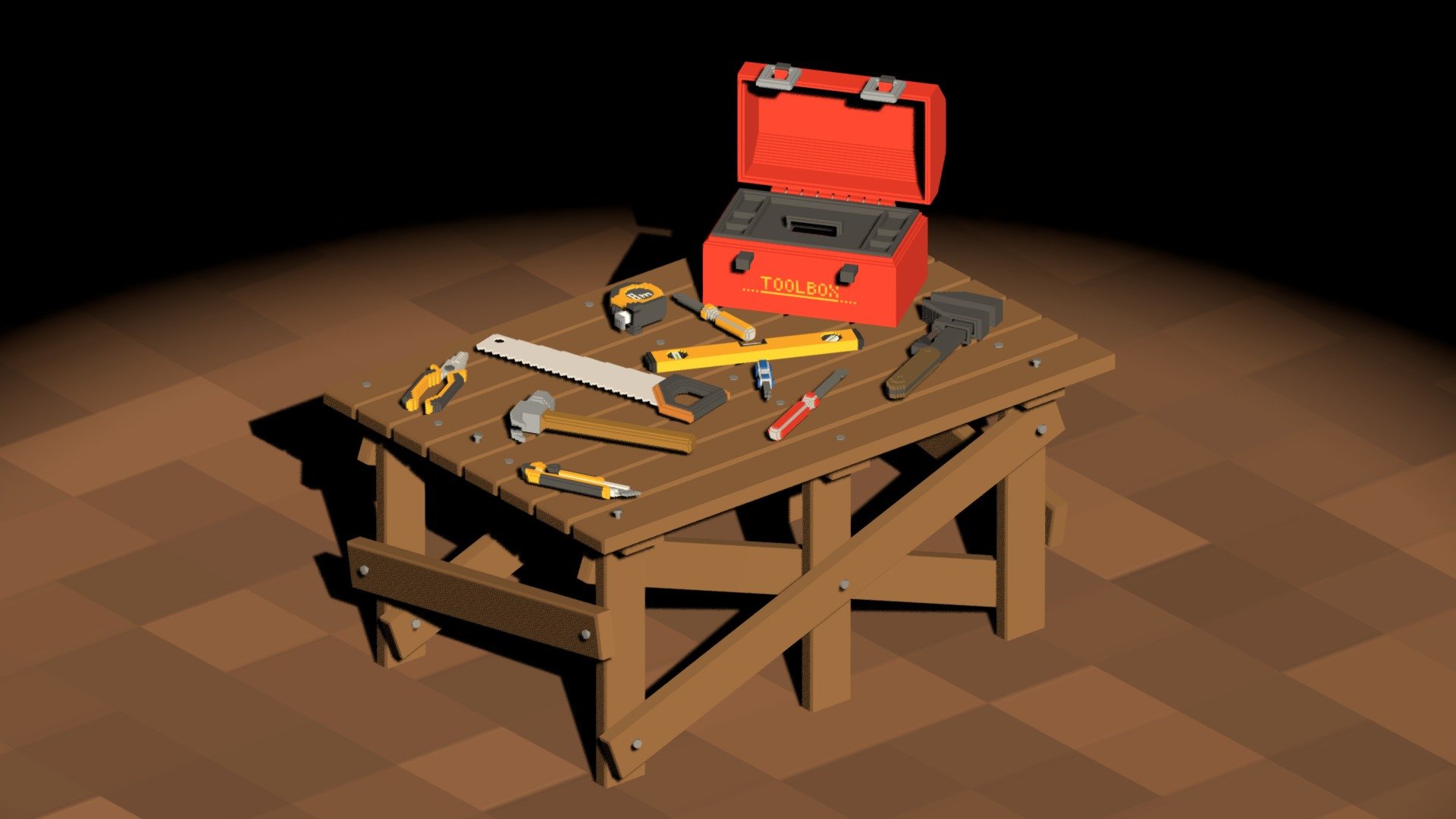 Voxel Tools 3d model