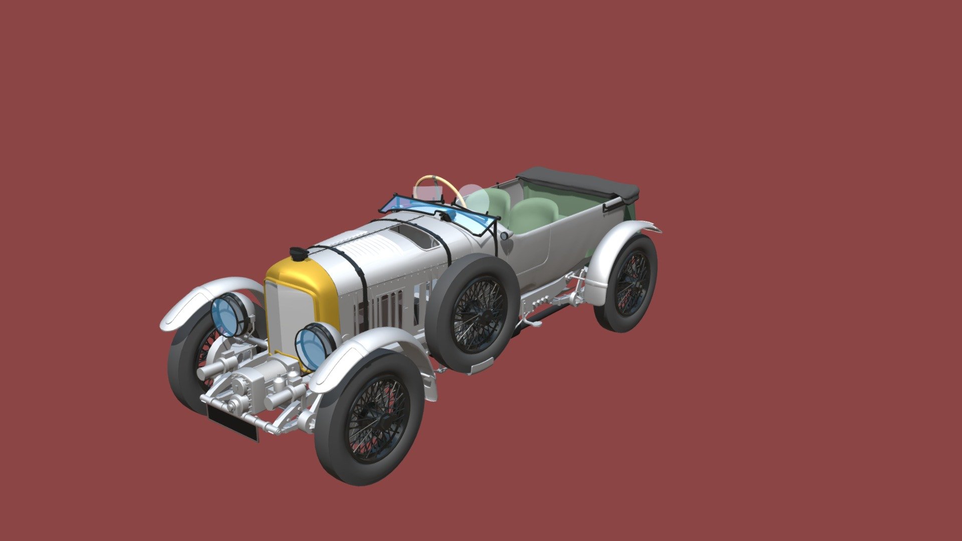 Bentley Speed Six 30 3d model