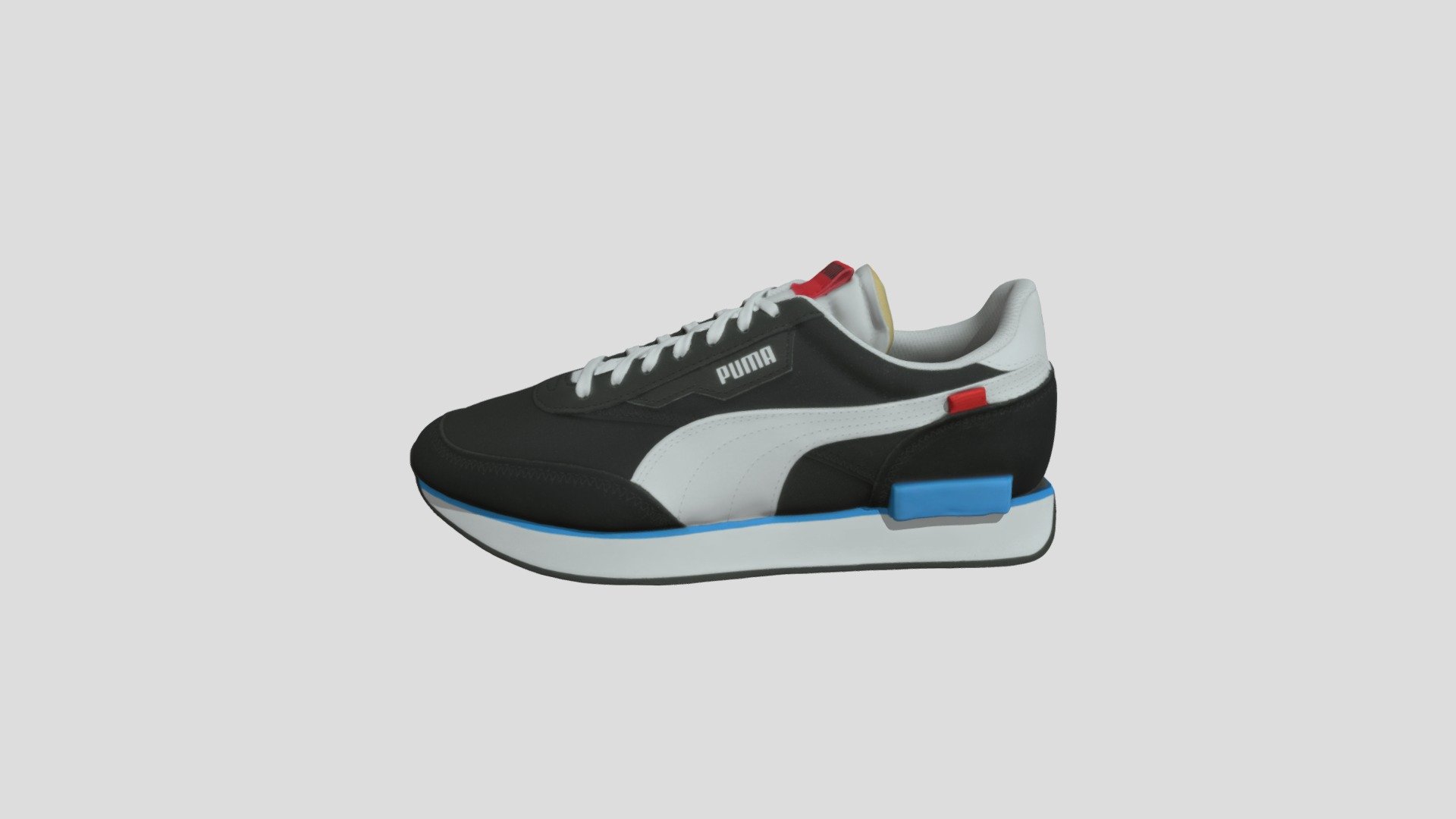 Puma Future Rider Play On 黑白_371149-14 3d model