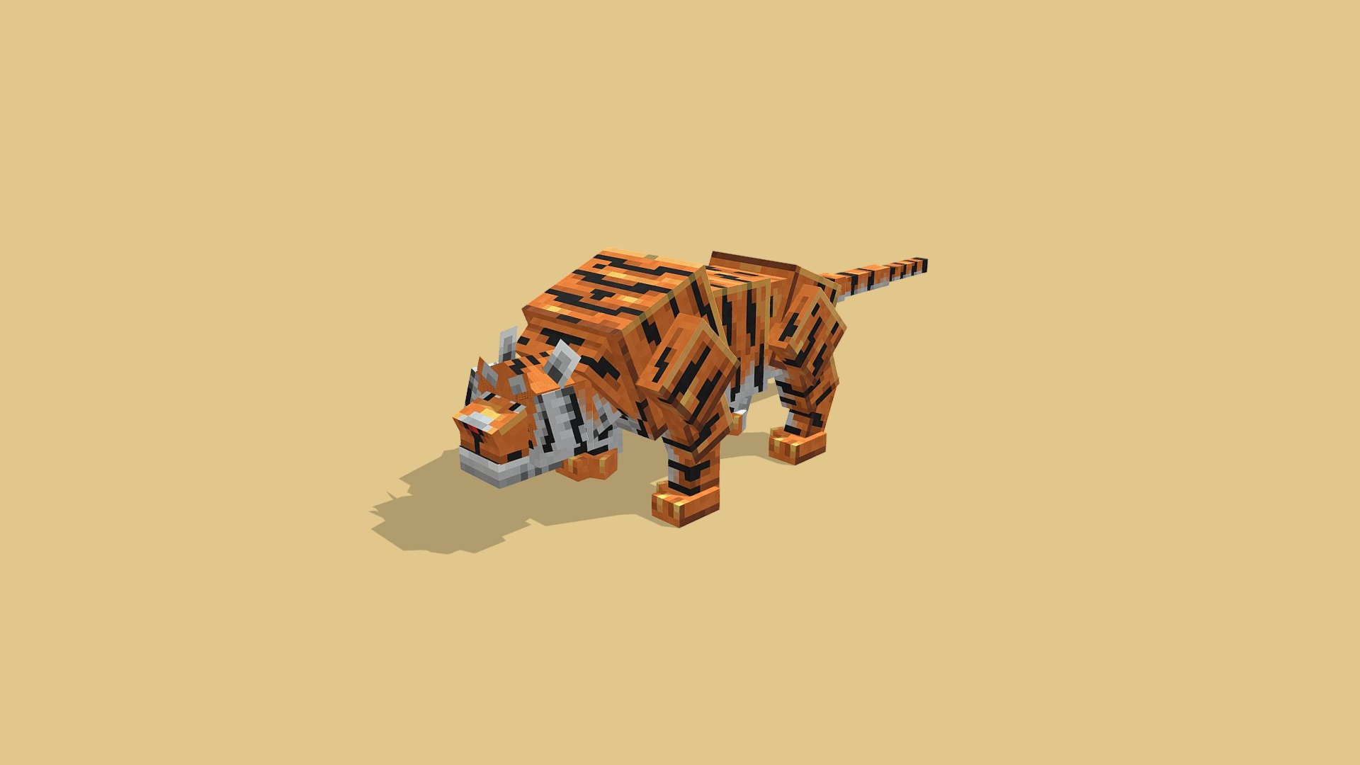 Tiger 3d model