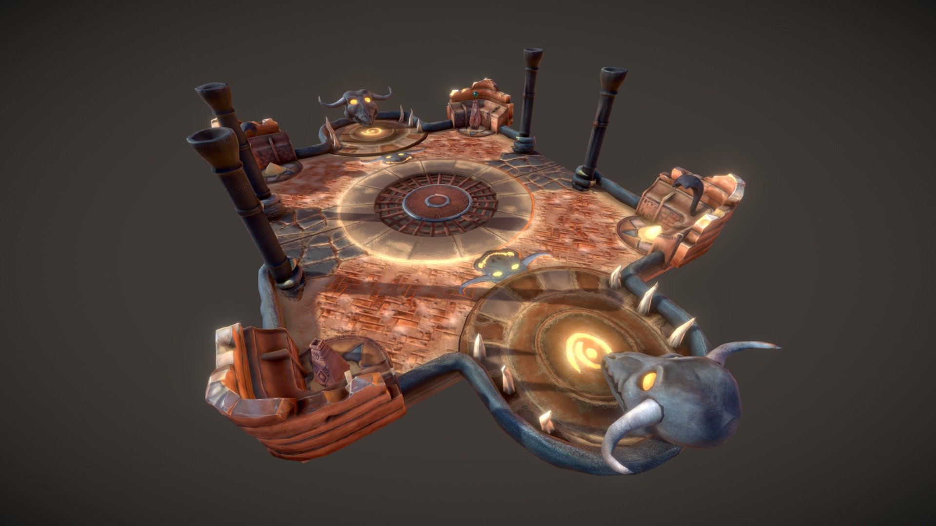 Sirocco Arena 3d model