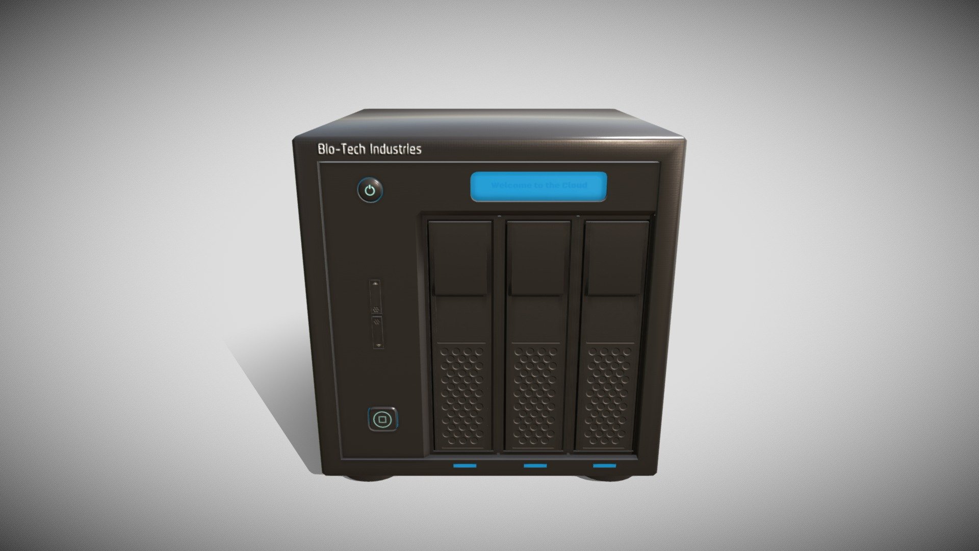 Server Box 3d model