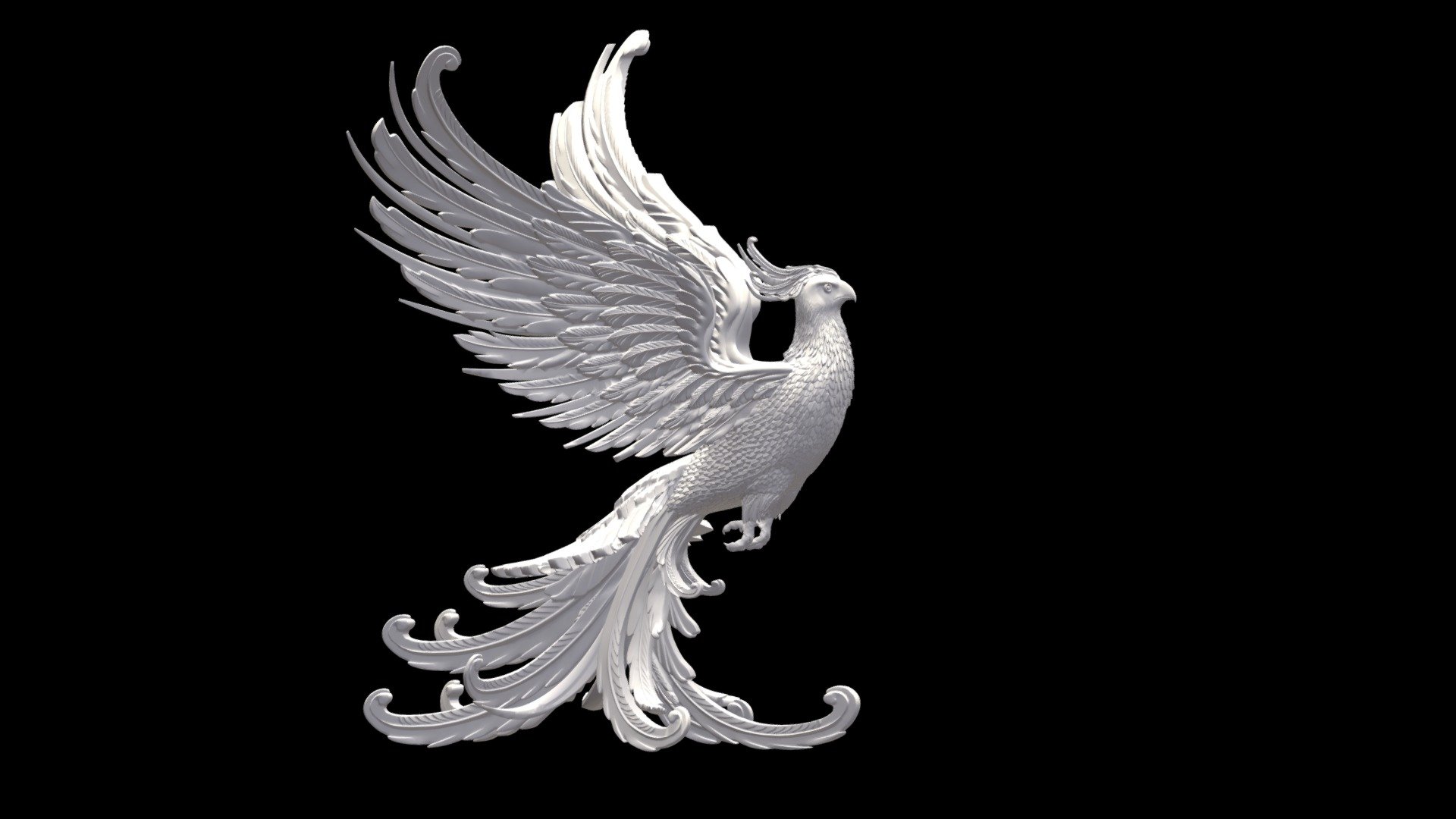 phoenix 3d model