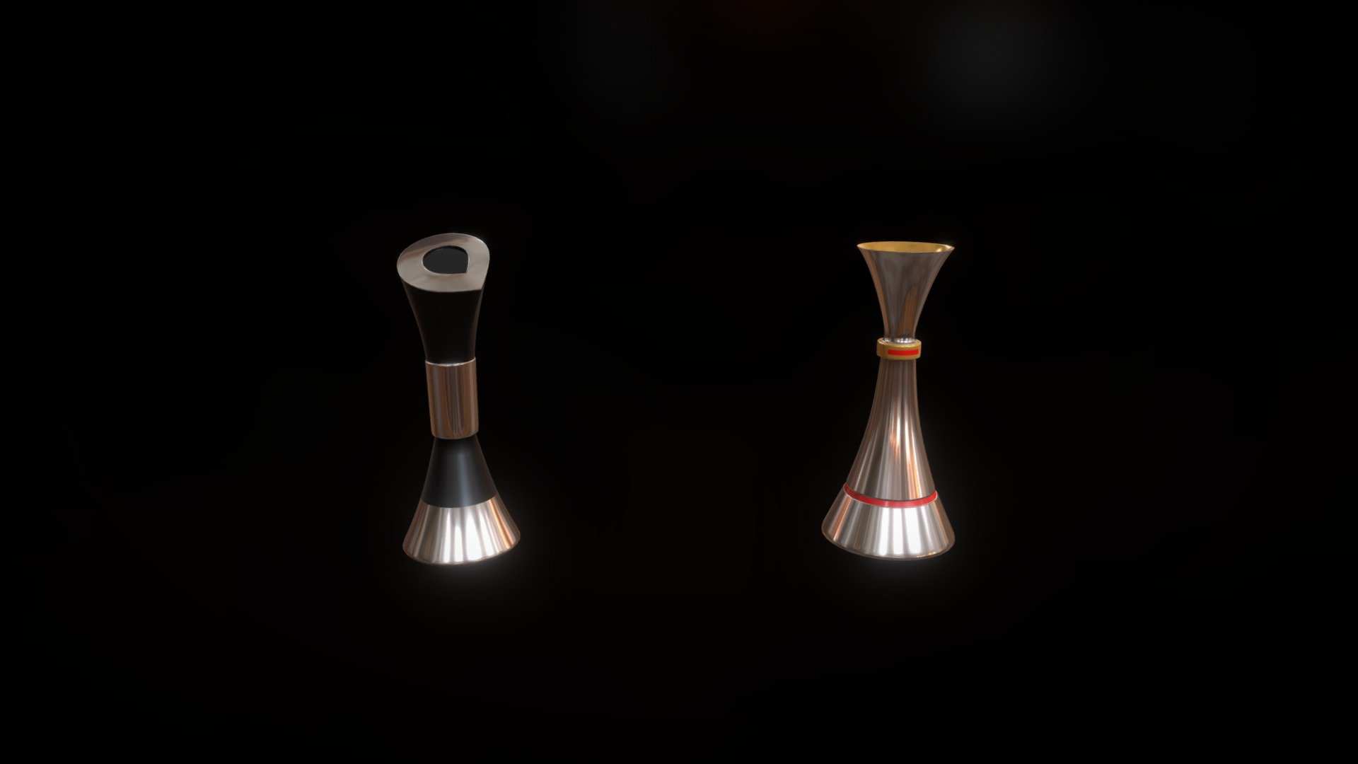 F1 Trophy 3d model