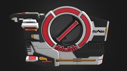 Faiz Blaster 3D model | Kamen Rider Faiz