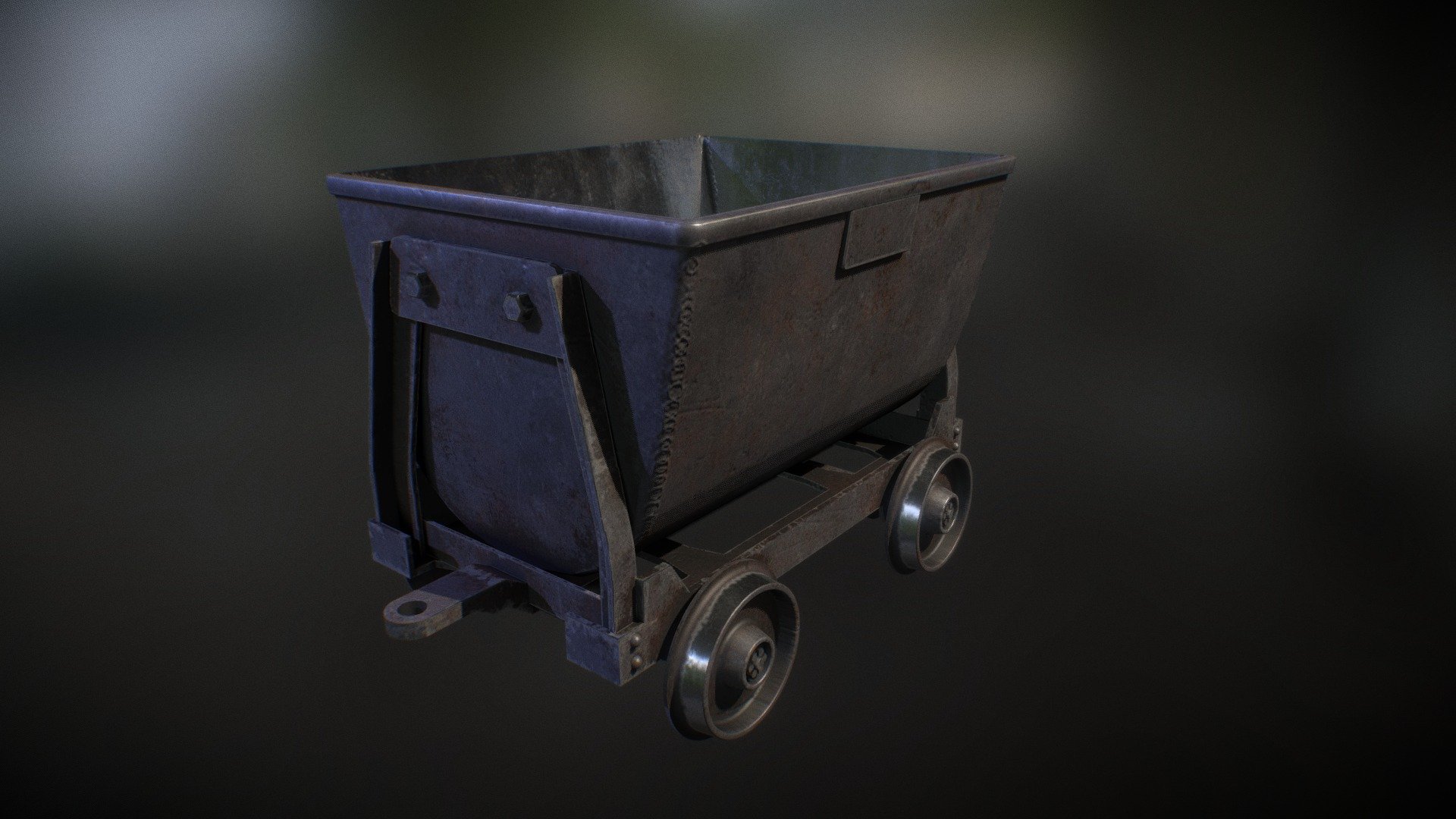 mine car 3d model