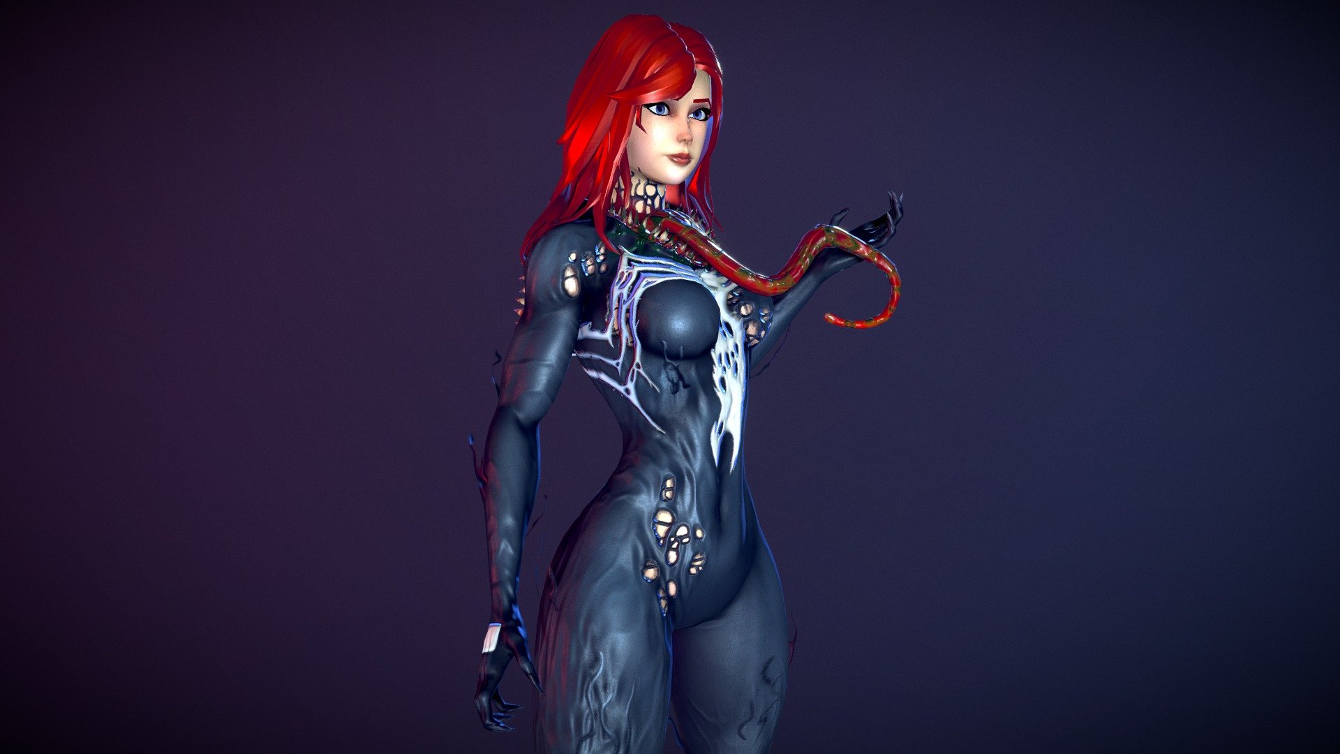 Mary Venom 3d model