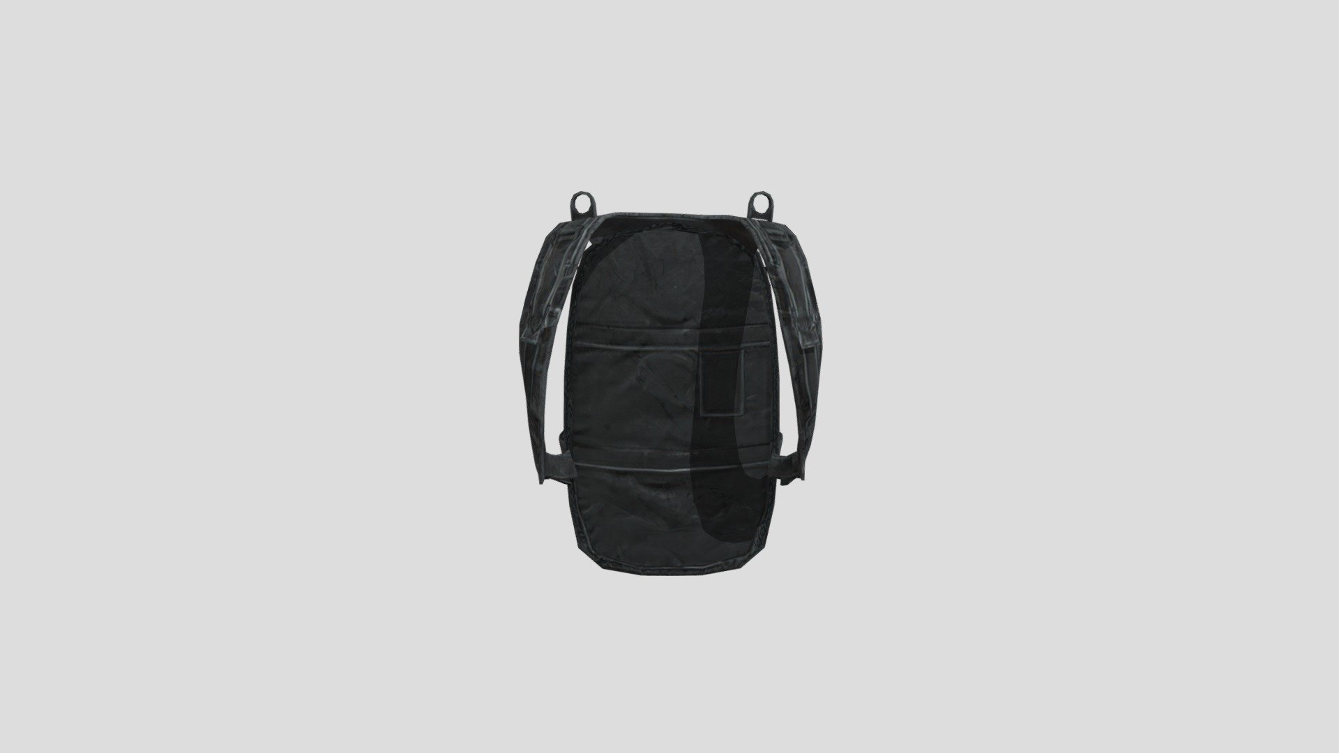 New State Mobile Parachute Bagpack 3d model