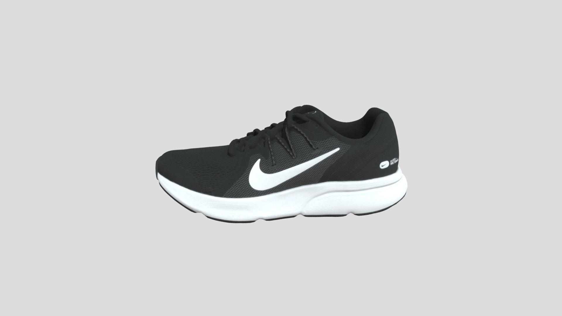 Nike Zoom Span 3 黑白_CQ9269-001 3d model