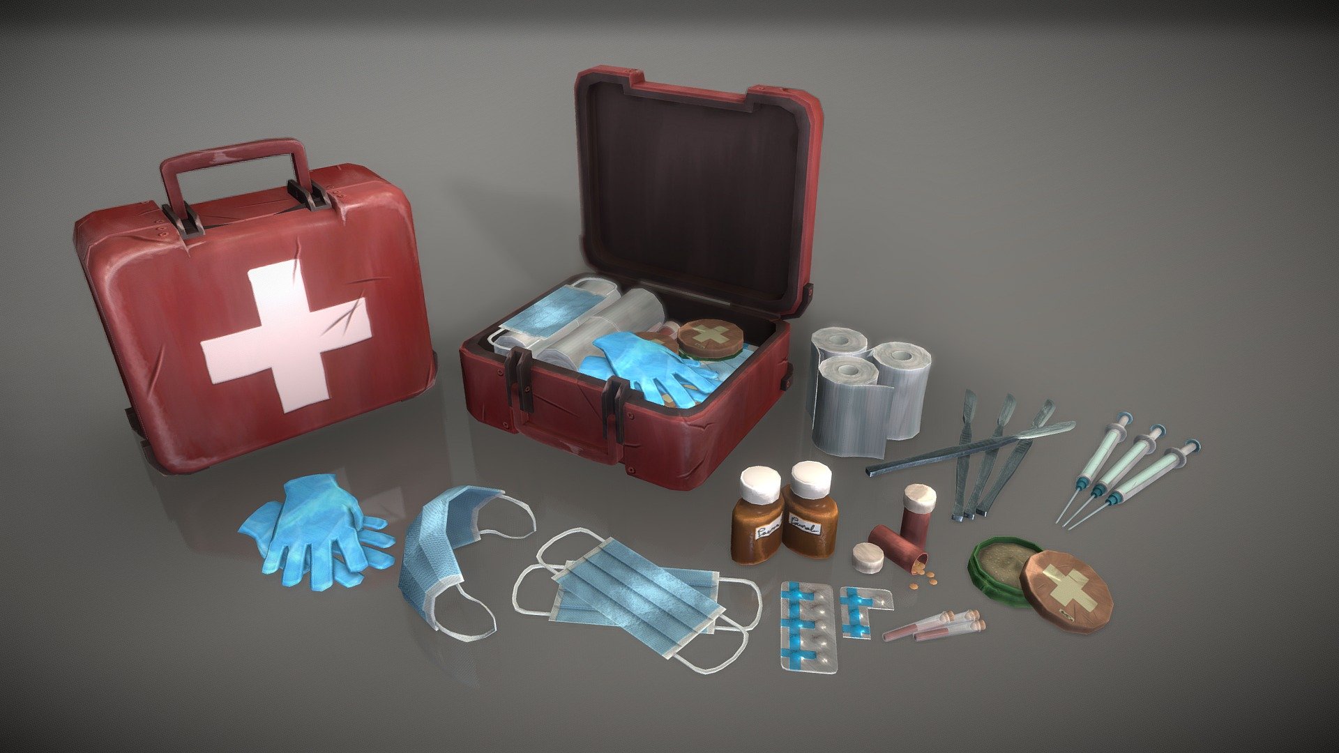 Medical Pack 3d model