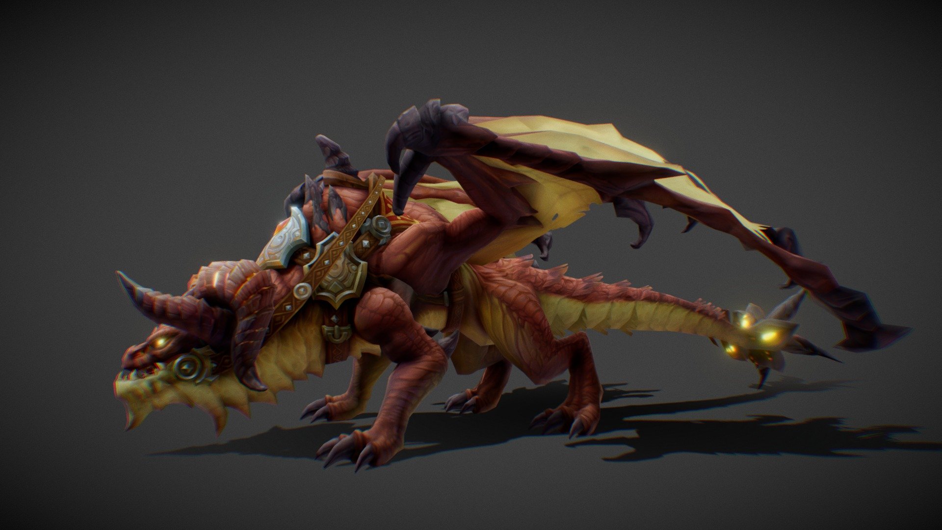 Mount Dragon [M] 3d model