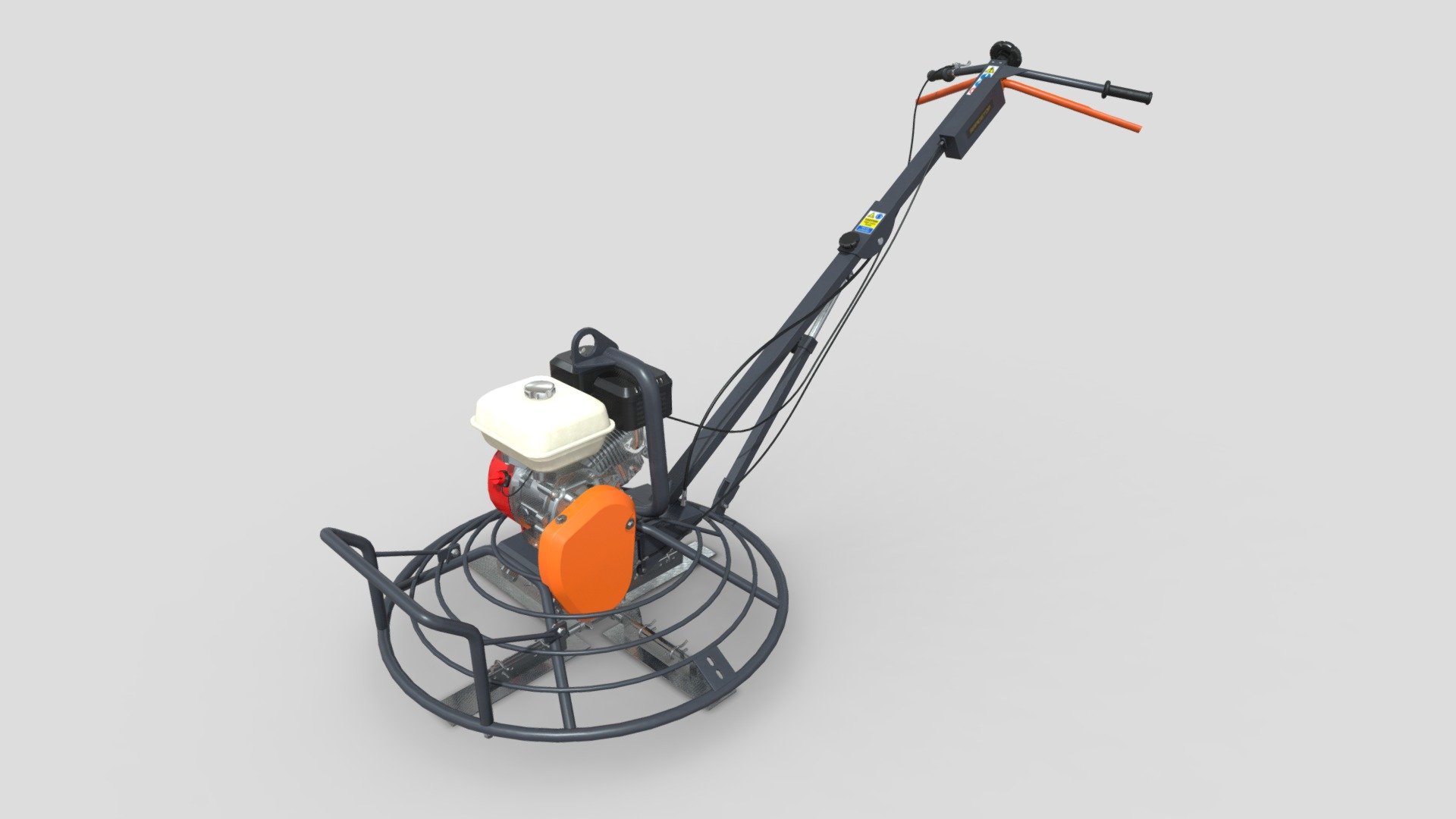 Power Trowel 3d model