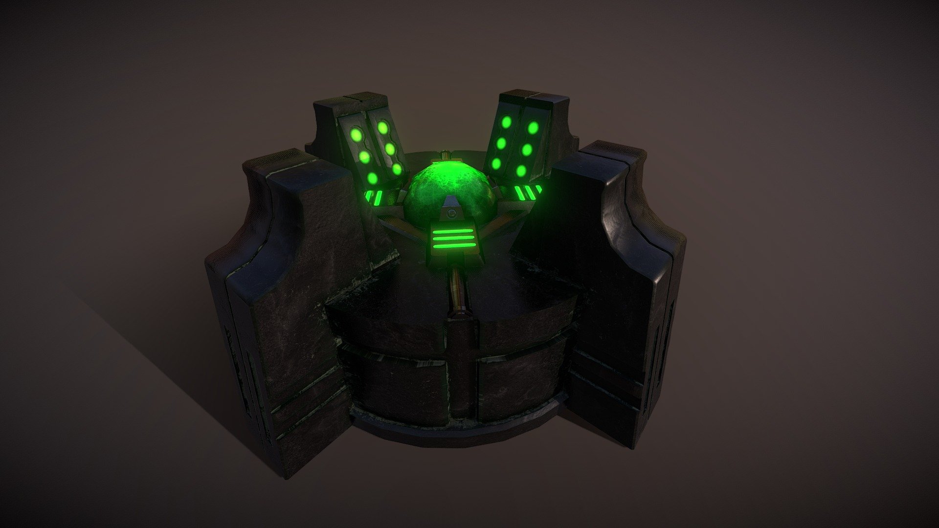 Necron Power Generator 3d model