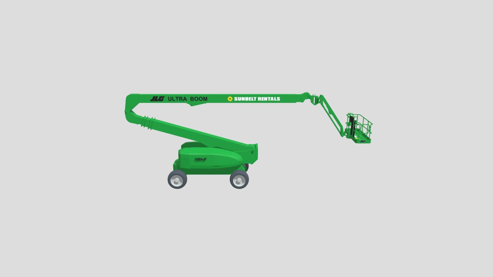 Sunbelt Rentals Articulating Boom Lift 1250AJP 3d model