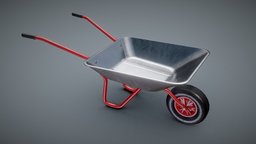 Game-ready Wheelbarrow Clean