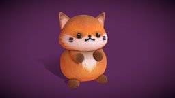 Cute Chubby Fox