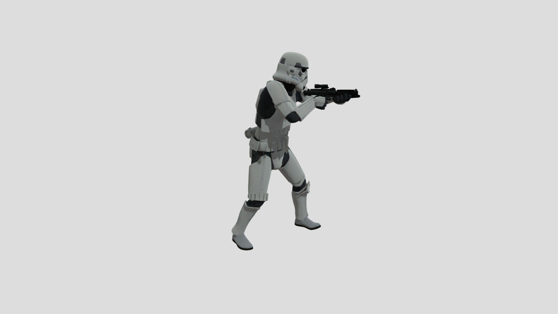 Stormtrooper Death1 3d model