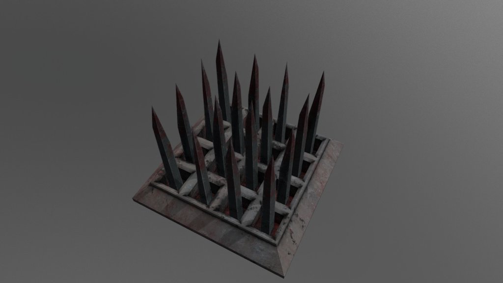 Spike Trap 3d model