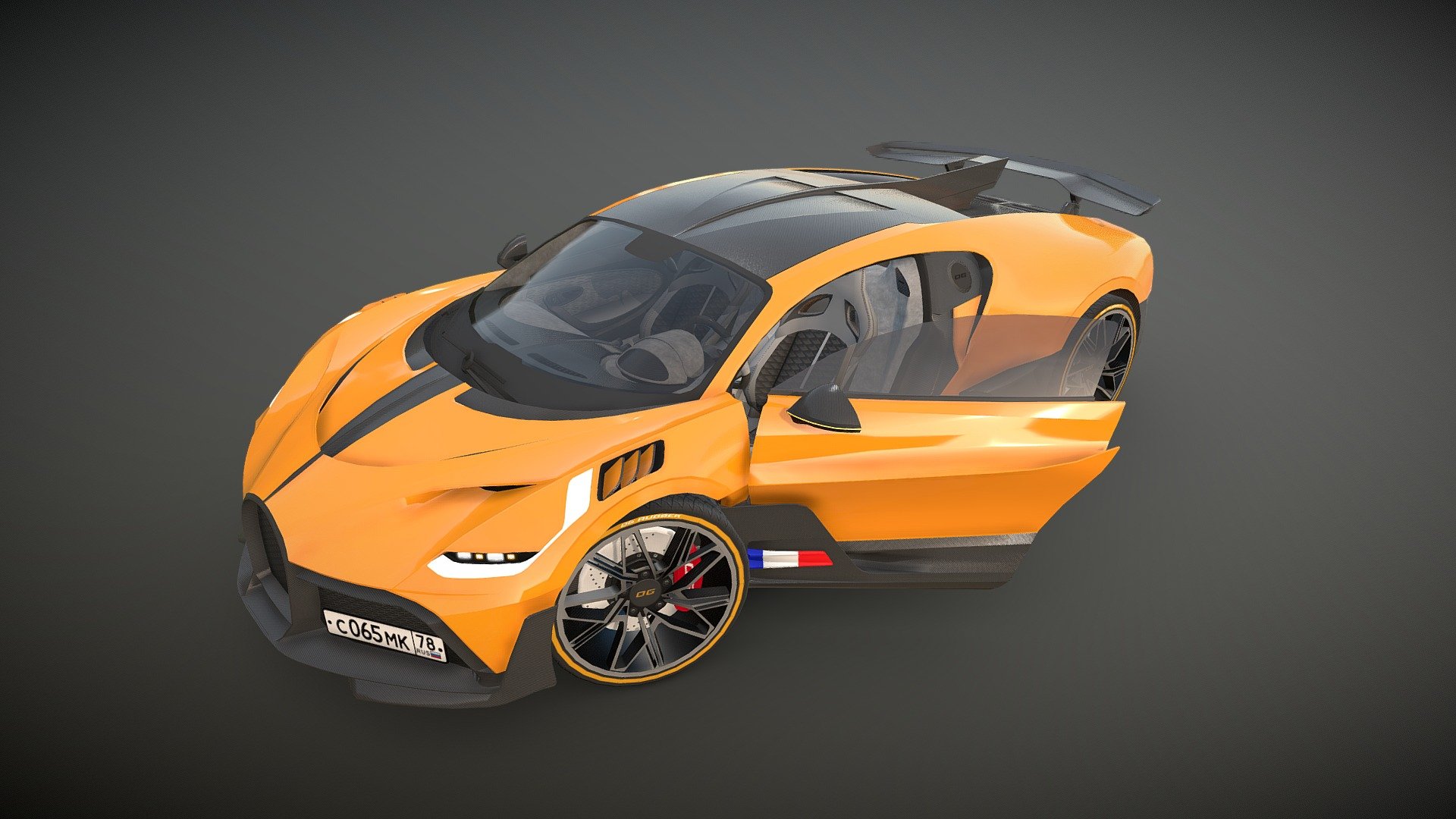 Bugatti Divo 3d model