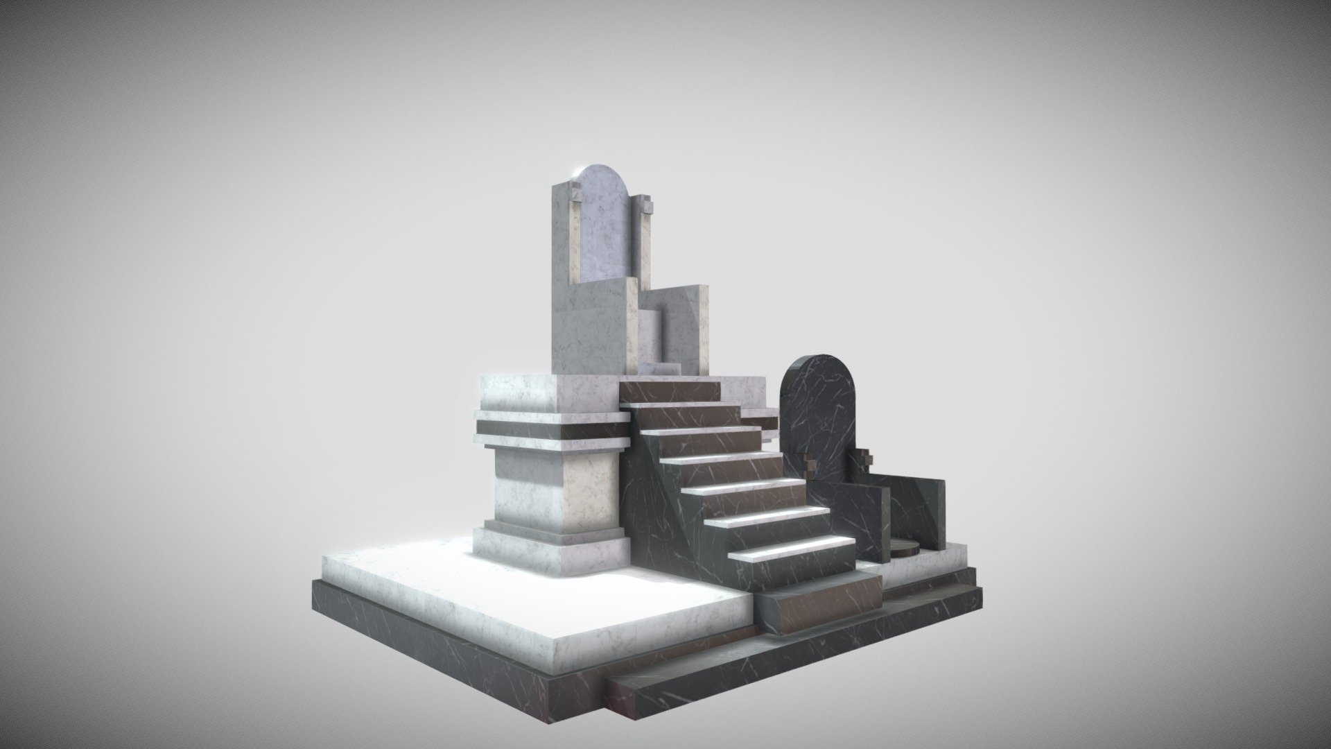 Minas Tirith Throne 3d model