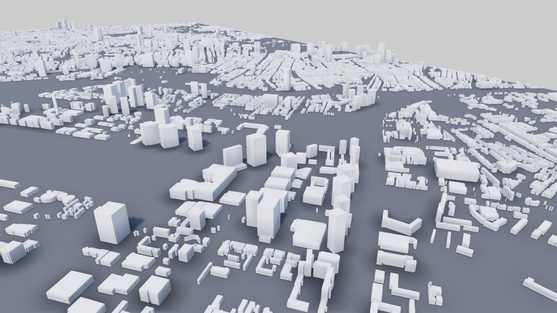 Tokyo (osm) 3d model