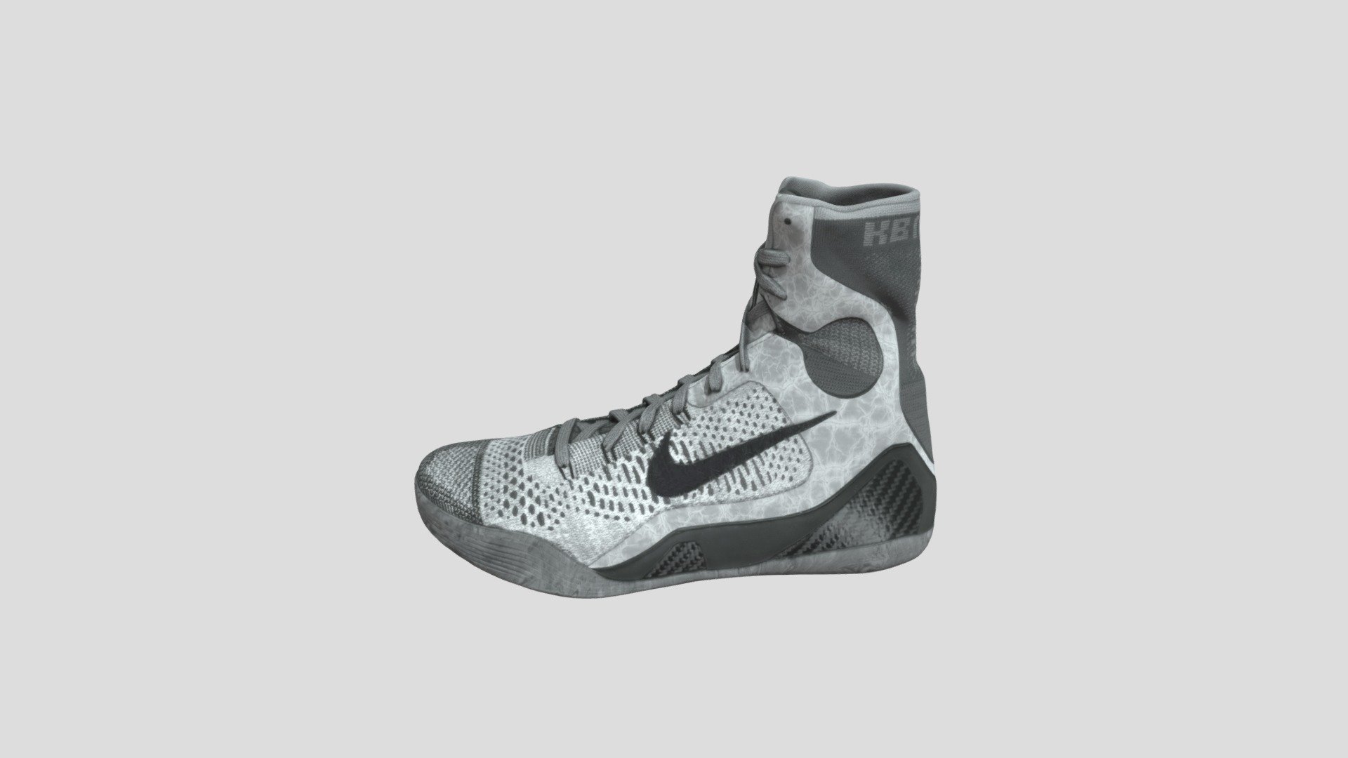 Nike Kobe 9 Elite Detail_630847-003 3d model