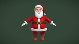 Cartoon Santa Claus