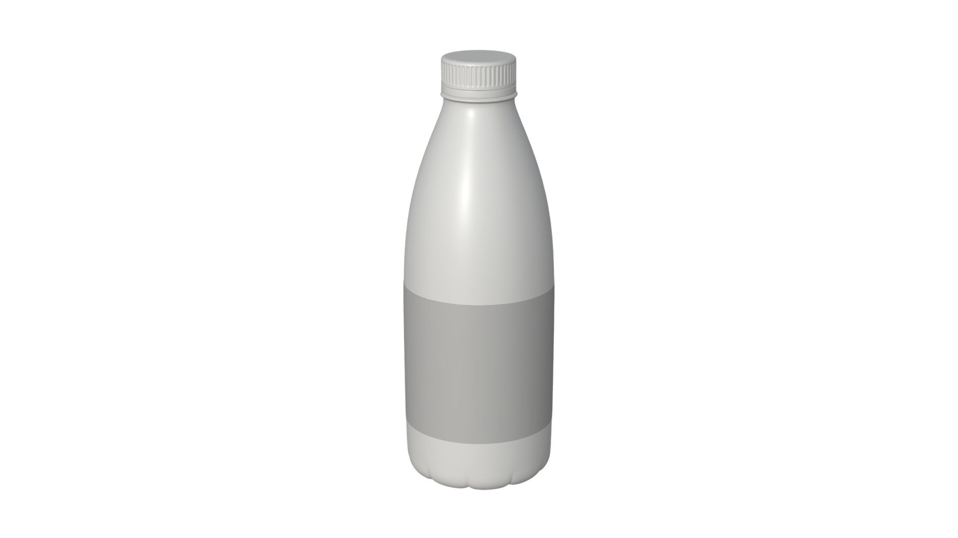 Milk bottle 3d model