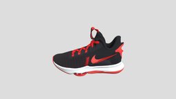 Nike LeBron Witness 5 EP 黑红 国内版_CQ9381-005