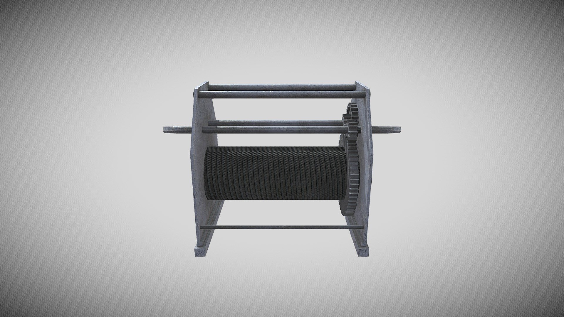 Steel Rope Puller 3d model