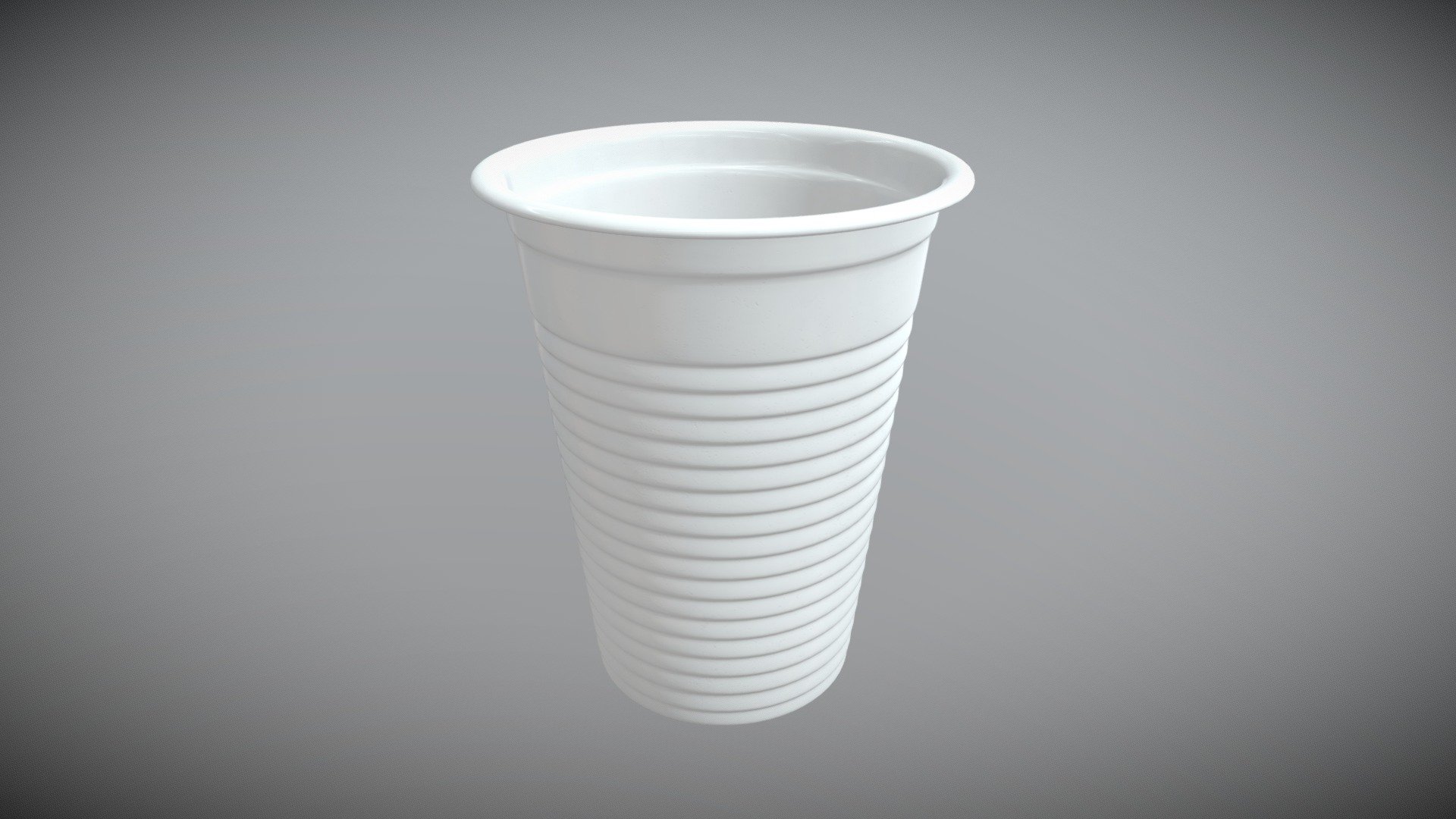 Plastic Cup 3d model