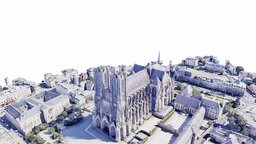 Reims Cathedral,notre-dame,scan,map,church