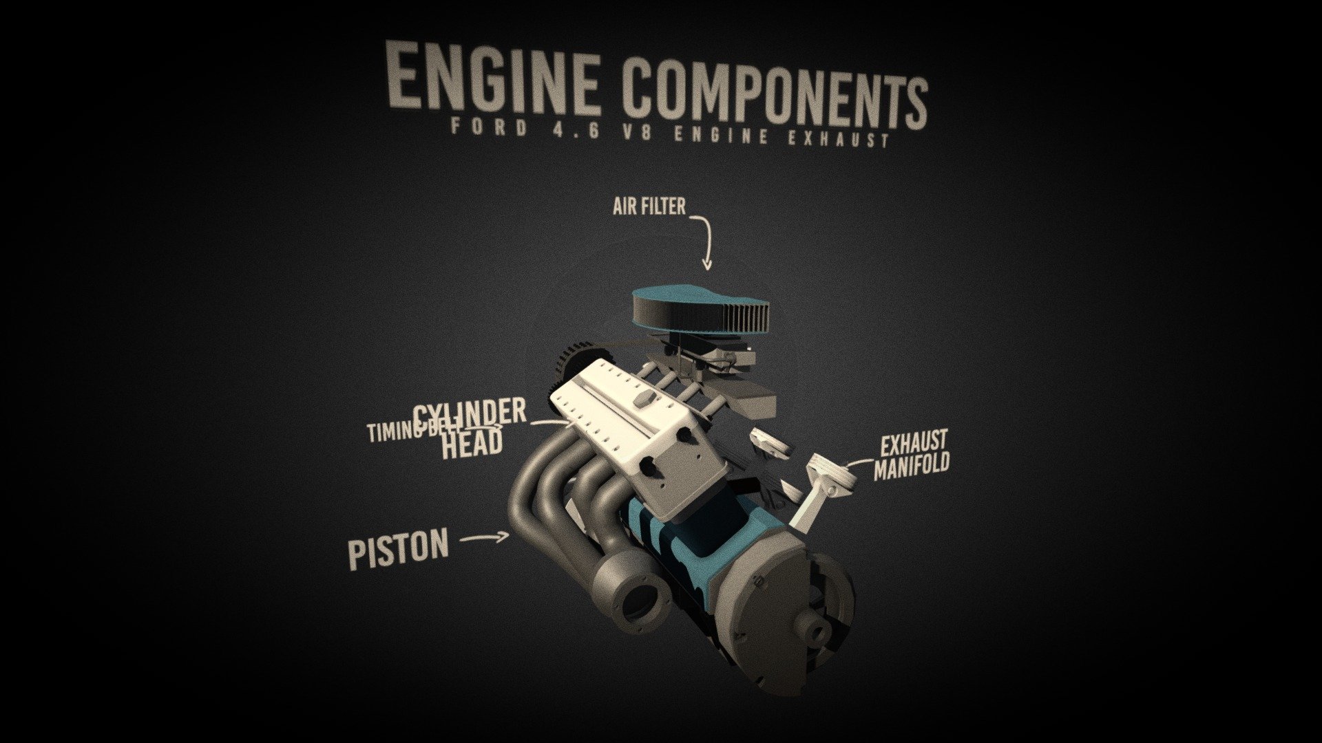 Engine 3d model