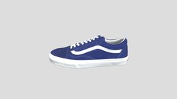 Vans Old Skool 板鞋 蓝色_VN0A4U3BXF7