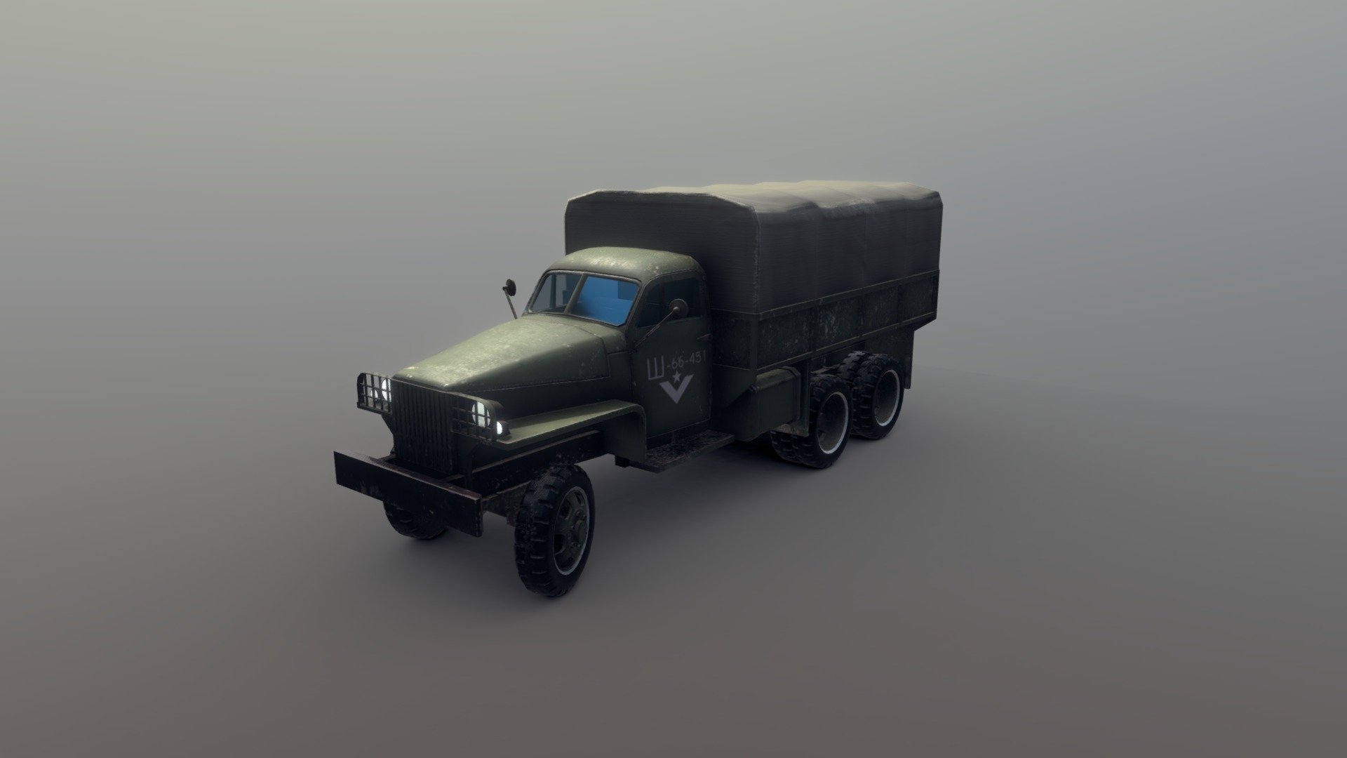 Studebaker US6 3d model