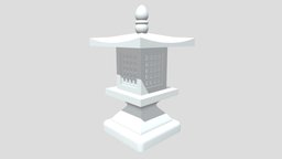 Asian Stone Lantern