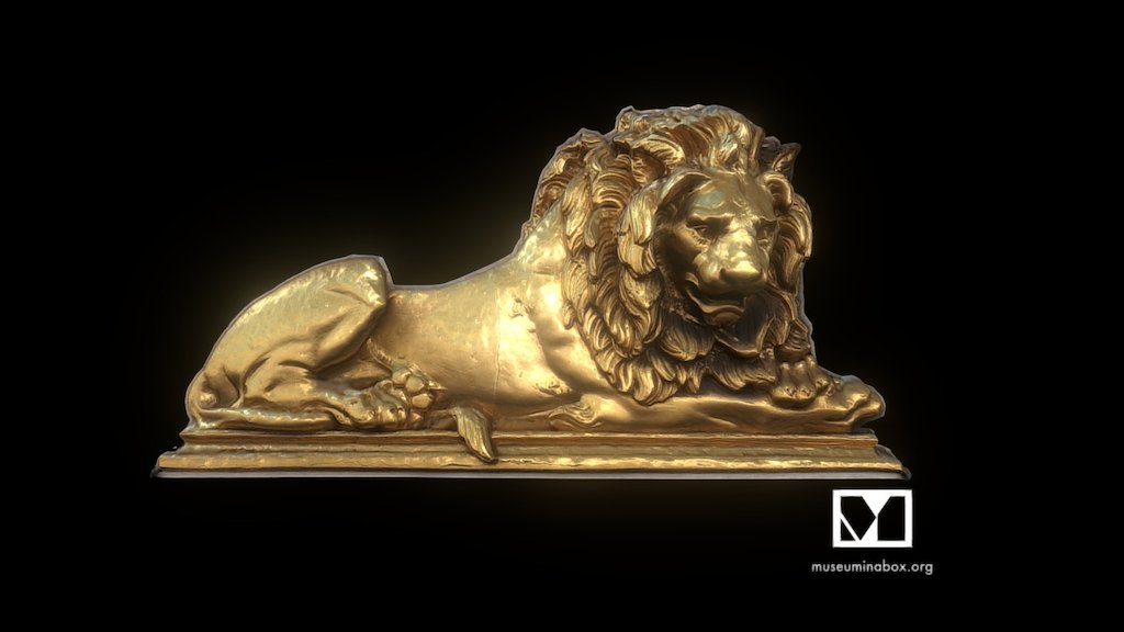 Gold Lion, Potsdam, DE [phone test] 3d model