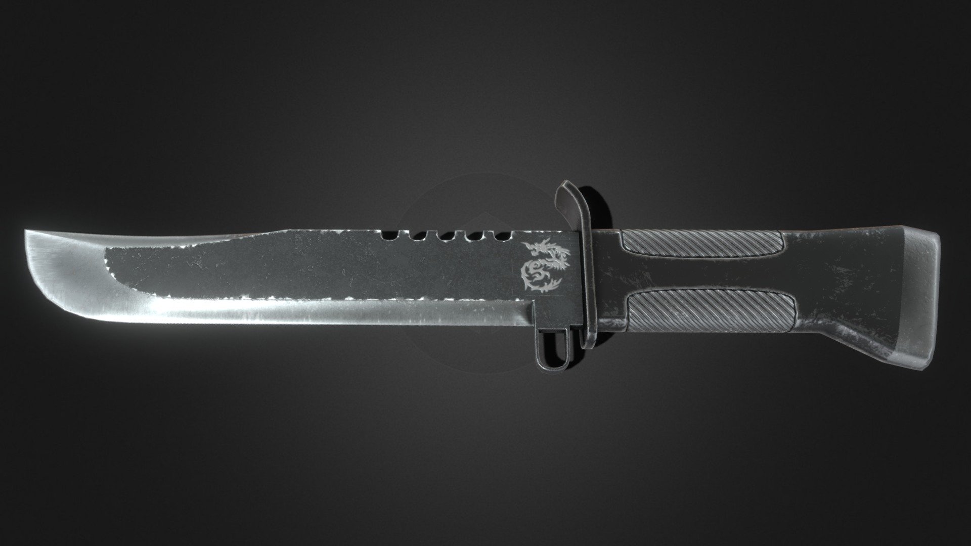 Knife 3d model