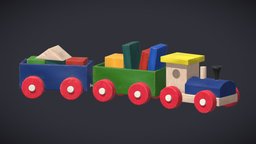 Wooden Toy Train