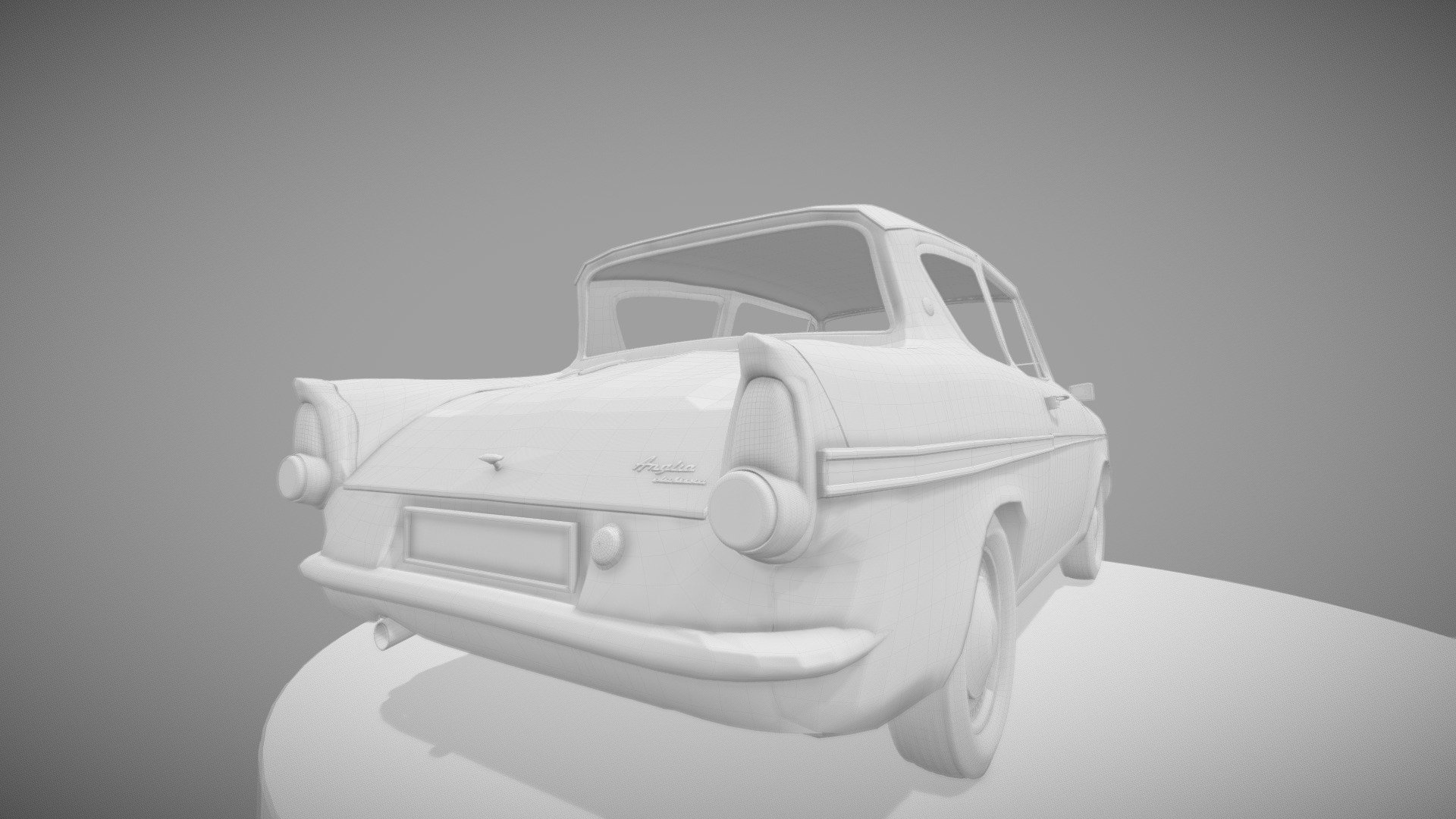 Ford Anglia Deluxe 3d model