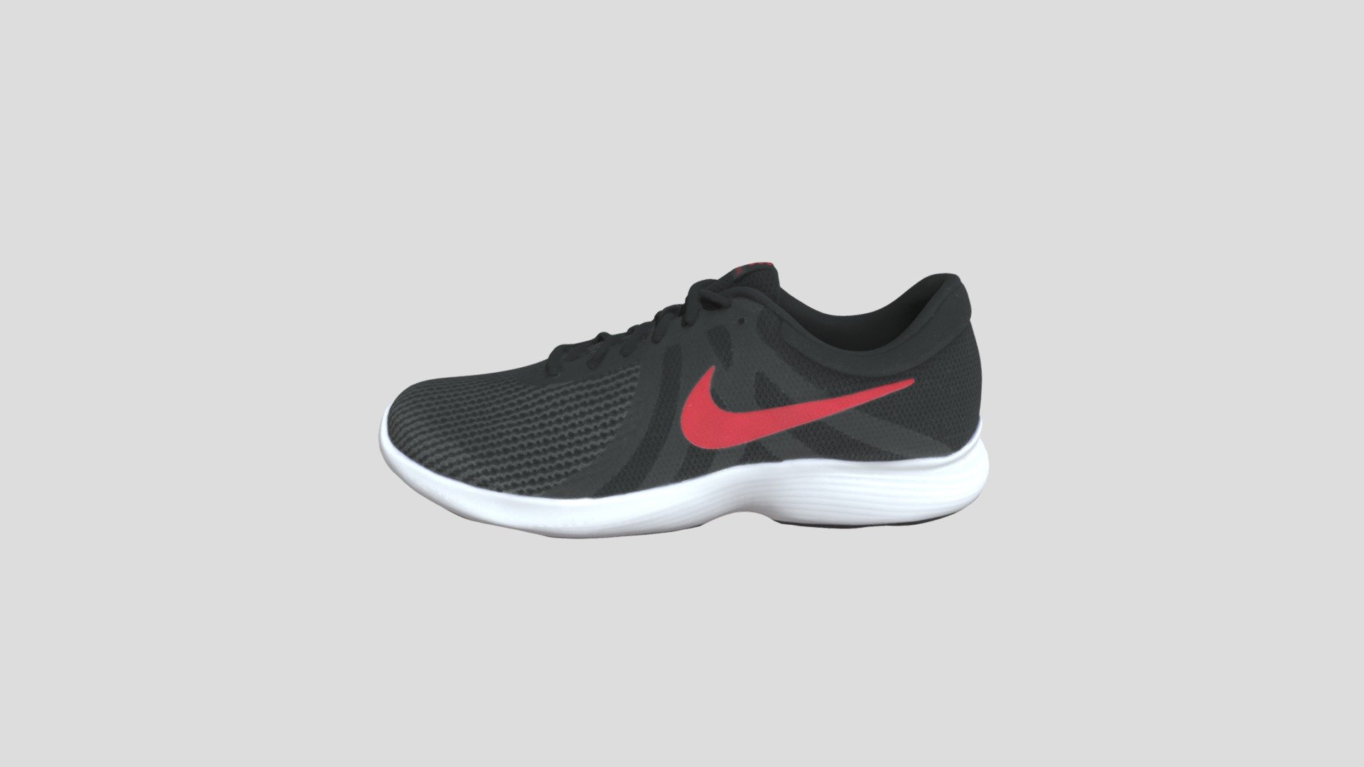 Nike Revolution 4 黑红_908988-011 3d model