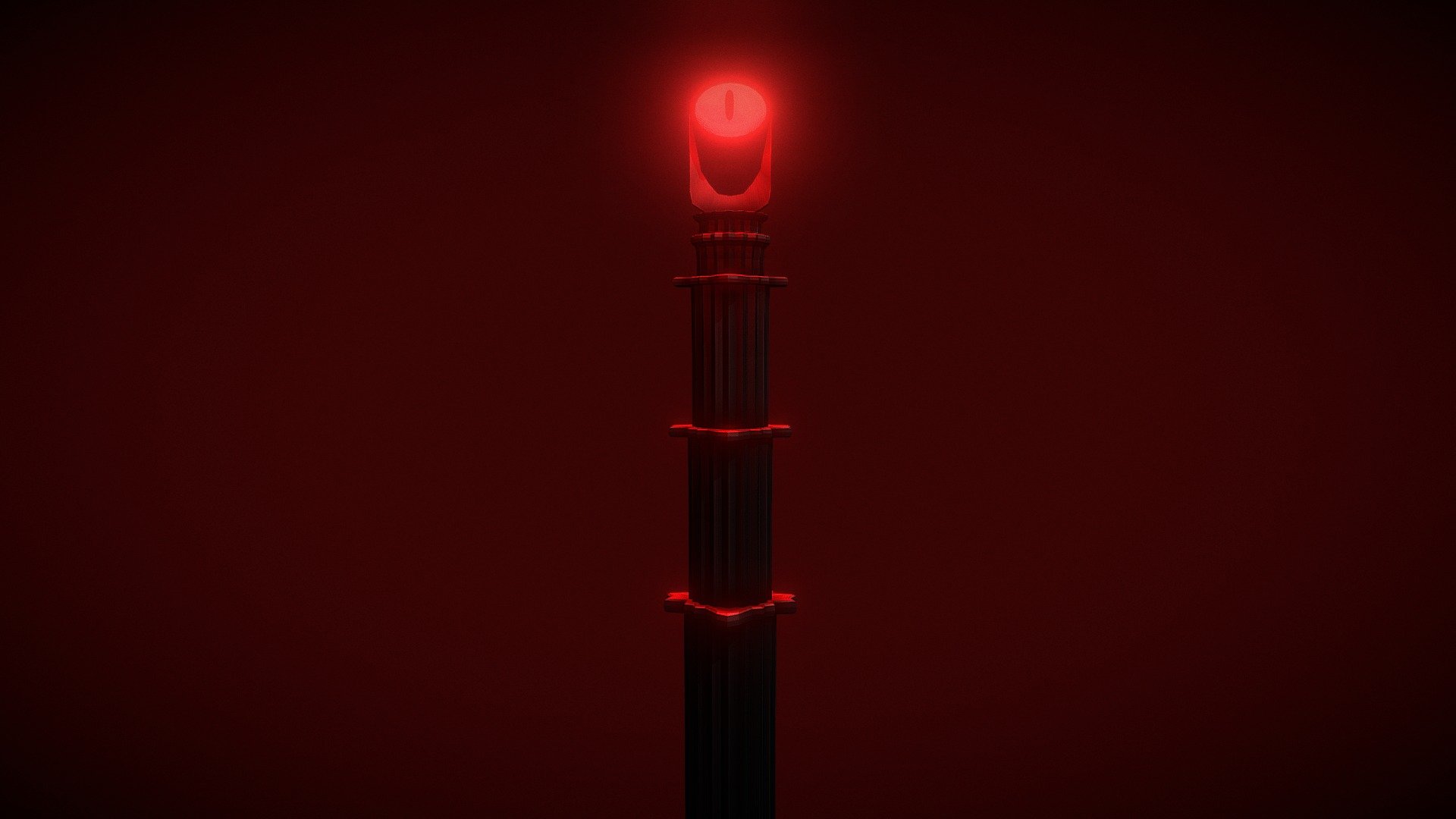 The Eye Of Sauron (Lord of the Rings) 3d model