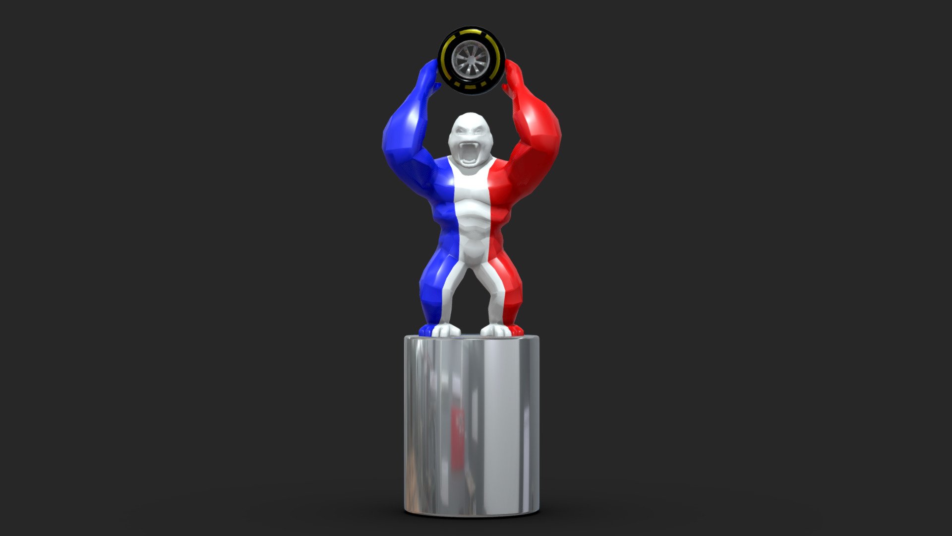 F1 France Trophy 3D 3d model