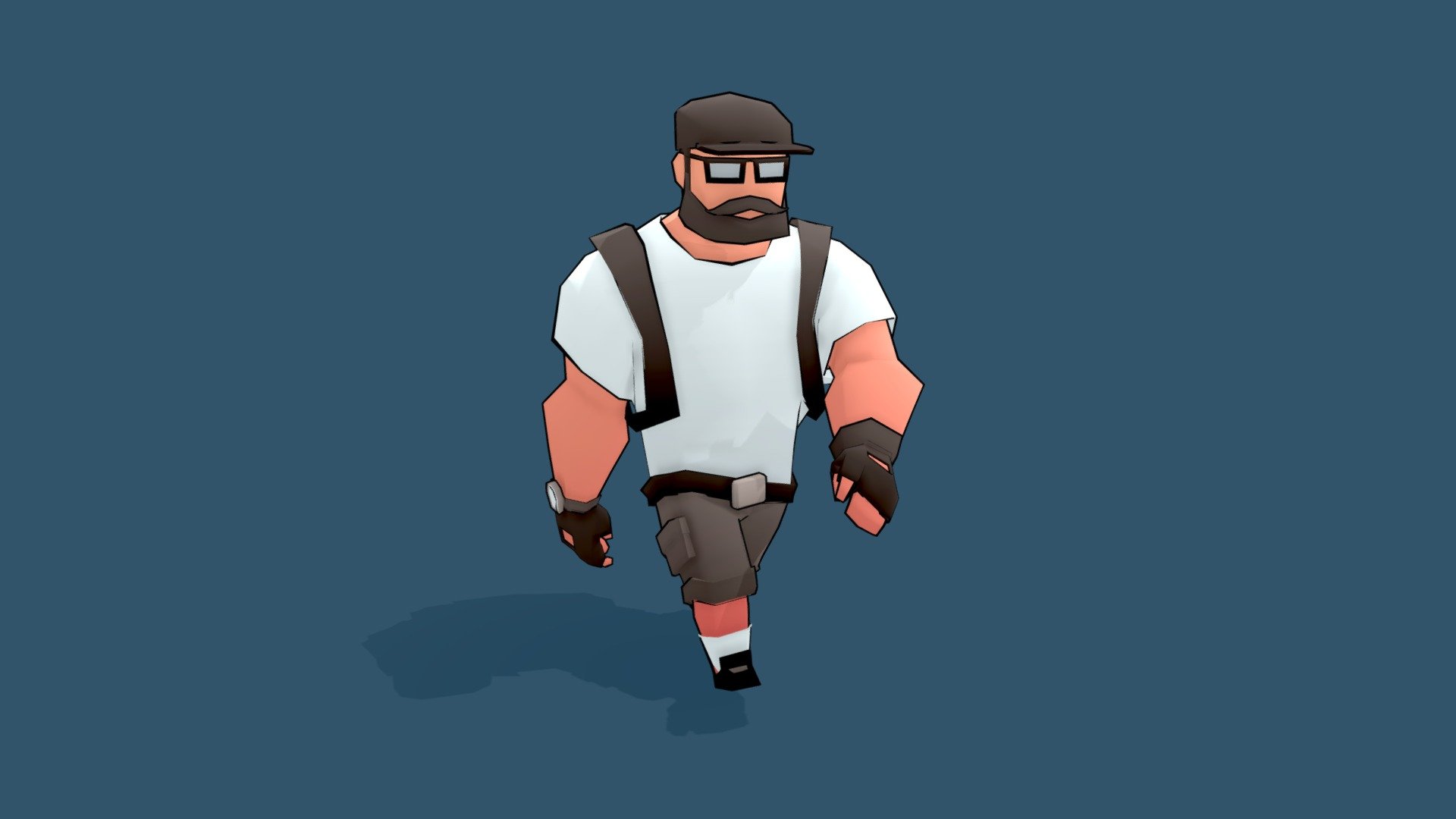 Modular Character | Casual 3d model